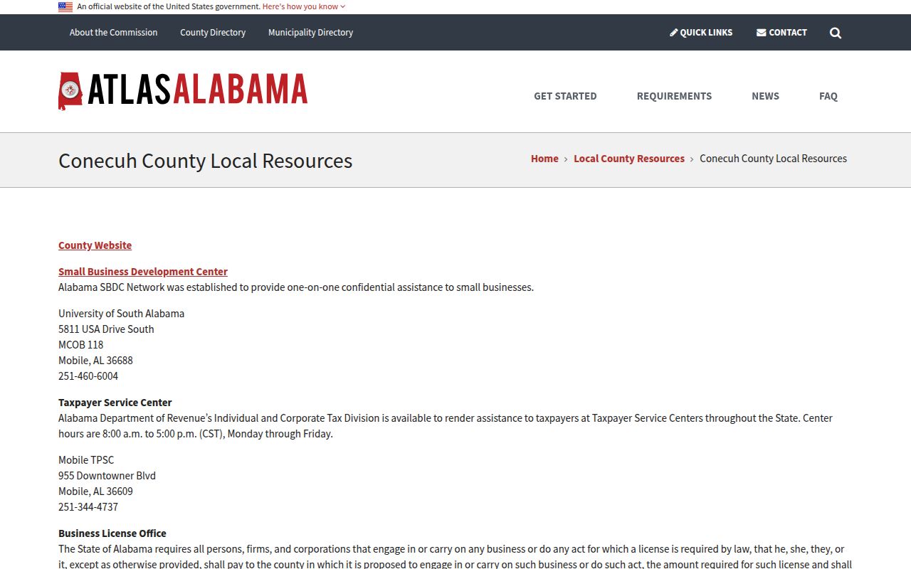 Conecuh County Sheriff office and jail records