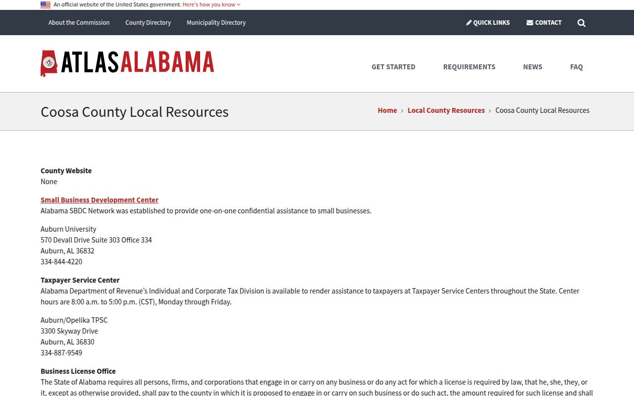 Coosa County Sheriff office and jail booking information