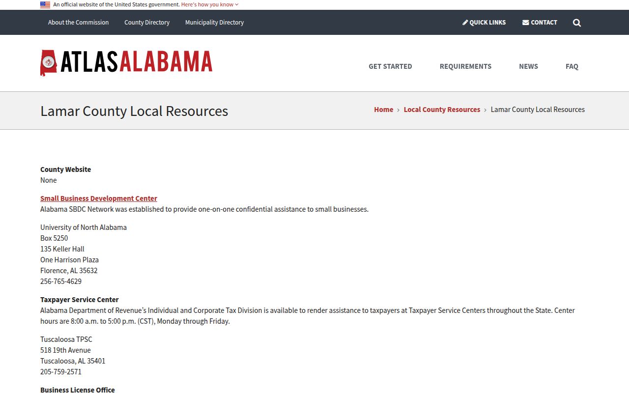 Lamar County Sheriff office and jail booking records