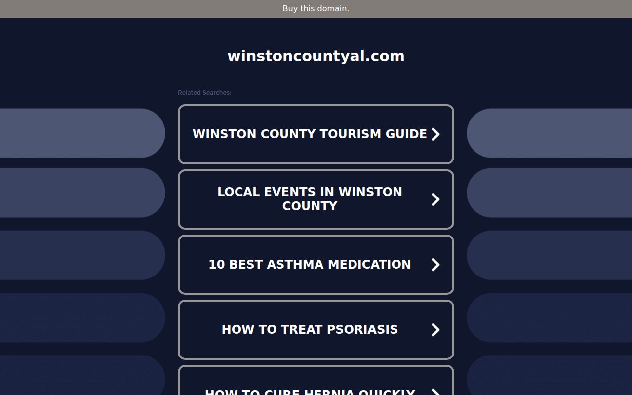 Winston County Sheriff office and jail information